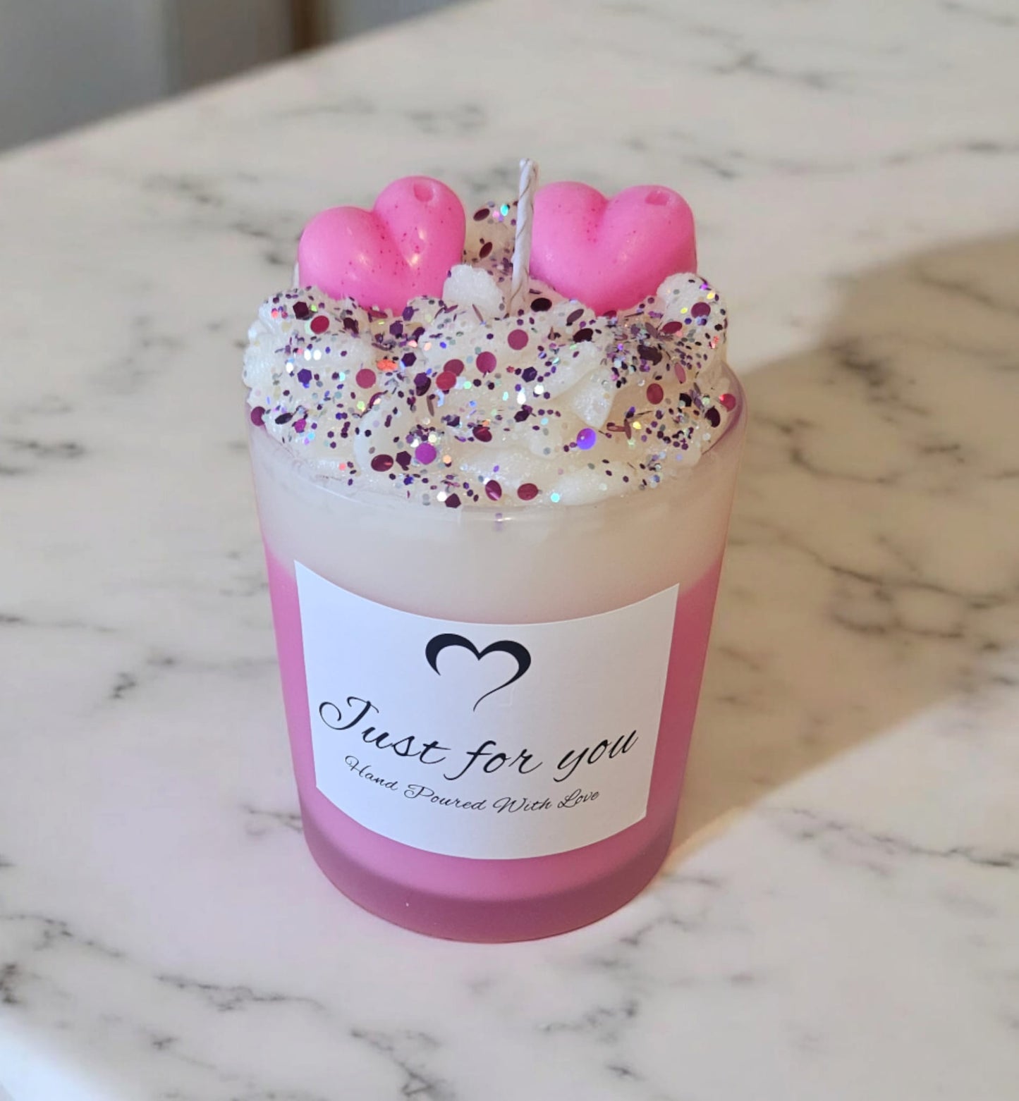 Perfume/Aftershave Whipped Candle Jar