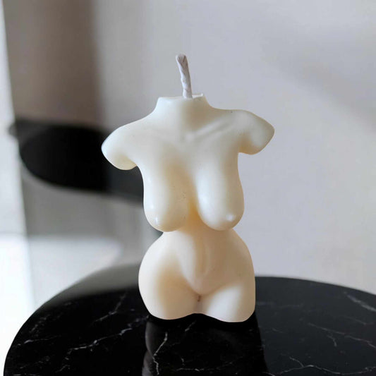 Laundry/Cleaning Female Body Candle
